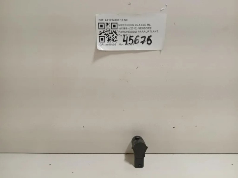 Sensore Parcheggio Paraurti ANT A21254200 18 SX Mercedes Classe ML W166 2012