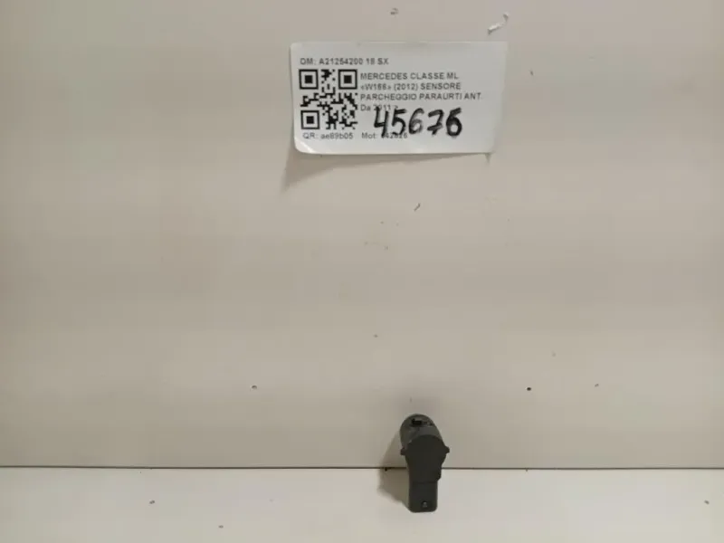 Sensore Parcheggio Paraurti ANT A21254200 18 SX Mercedes Classe ML W166 2012