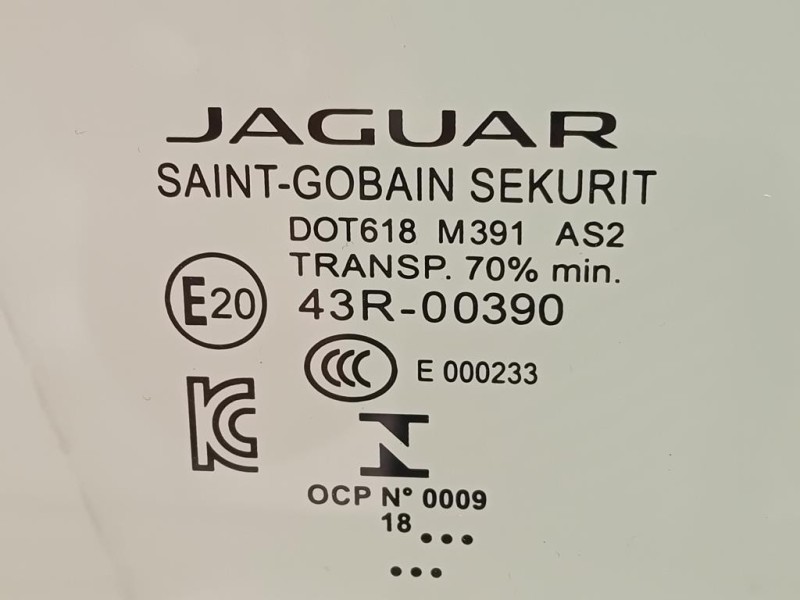 Cristallo Scendente Porta ANT DX CRISTALLO SCENDENTE PORTA ANT DX Jaguar E-pace 2017