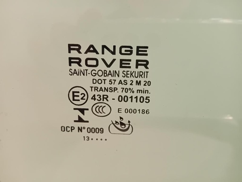 Cristallo Scendente Porta ANT DX LR044525 43R-001105 Land Rover Range Rover Evoque I 2011