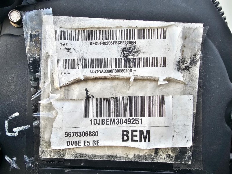 Motore Semicompleto 9HN DV6ETED 75 CV 55 KW Citroen Berlingo III 2008