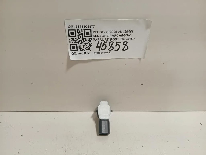 Sensore Parcheggio Paraurti POST 9675202477 Peugeot 2008 I 2016