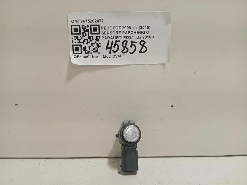 Sensore Parcheggio Paraurti POST 9675202477 Peugeot 2008 I 2016