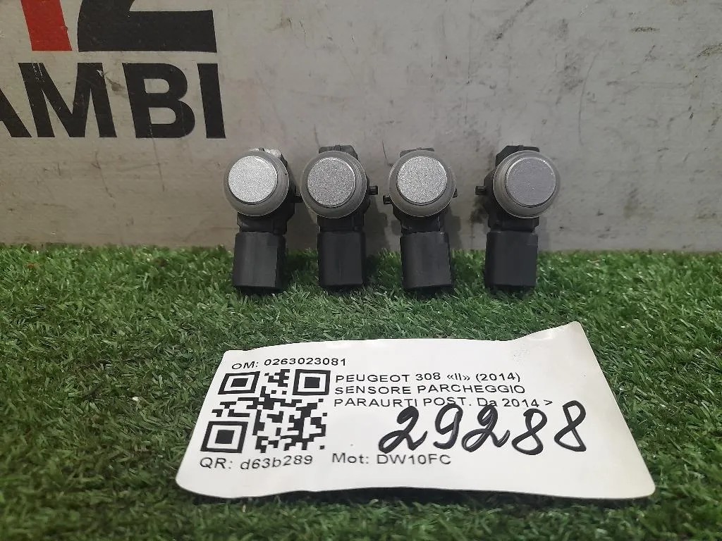 Sensore Parcheggio Paraurti POST 0263023081 Peugeot 308 II 2014