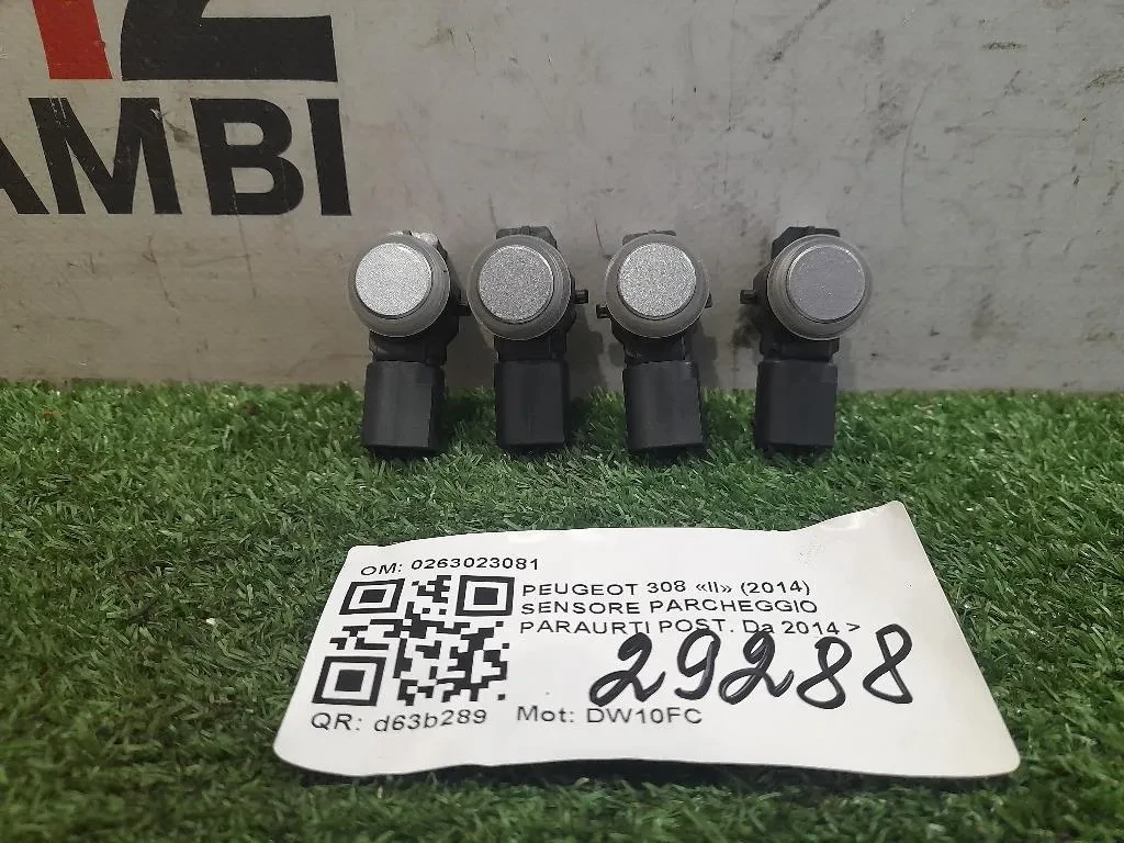 Sensore Parcheggio Paraurti POST 0263023081 Peugeot 308 II 2014