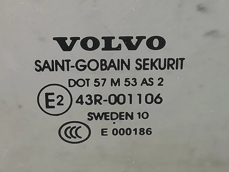 Cristallo Scendente Porta ANT DX E000186 Volvo S40 II 2004