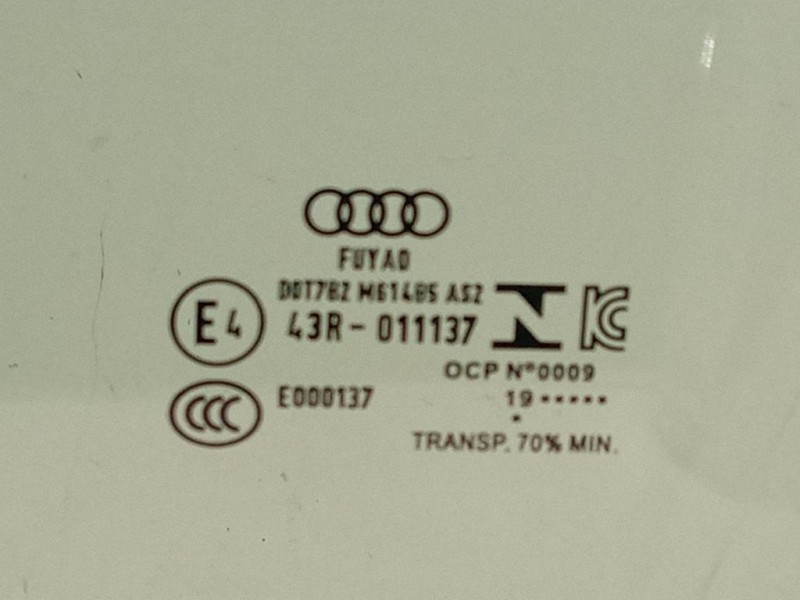 Cristallo Scendente Porta ANT SX 4K0 845 201 Audi A6 4a5c8 Avant 2018