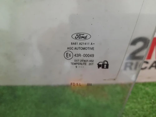 Cristallo Scendente Porta ANT SX 1680516 8A61A21411A Ford Fiesta VI 2008