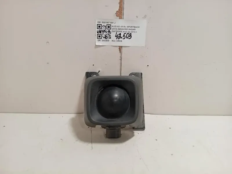 Sensore Radar Distronic ACC 5Q0 907 541 J Audi A3 8VA Sportback 2012