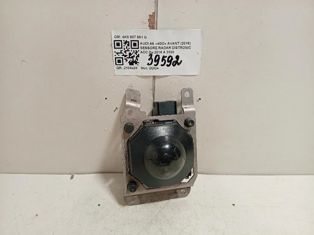 Sensore Radar Distronic ACC 4K0 907 561 G Audi A6 4GD Avant 2016