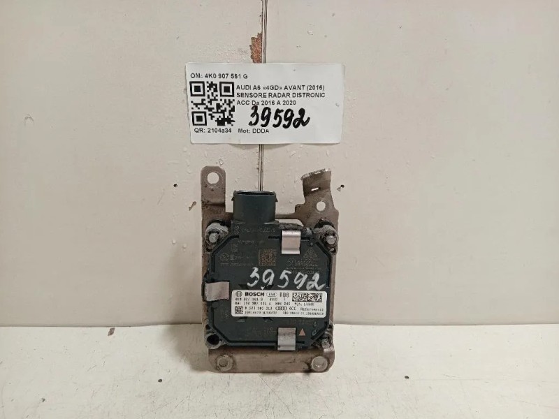 Sensore Radar Distronic ACC 4K0 907 561 G Audi A6 4GD Avant 2016