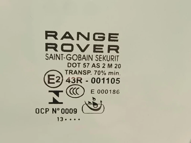 Cristallo Scendente Porta ANT SX LR044526 43R-001105 Land Rover Range Rover Evoque I 2011