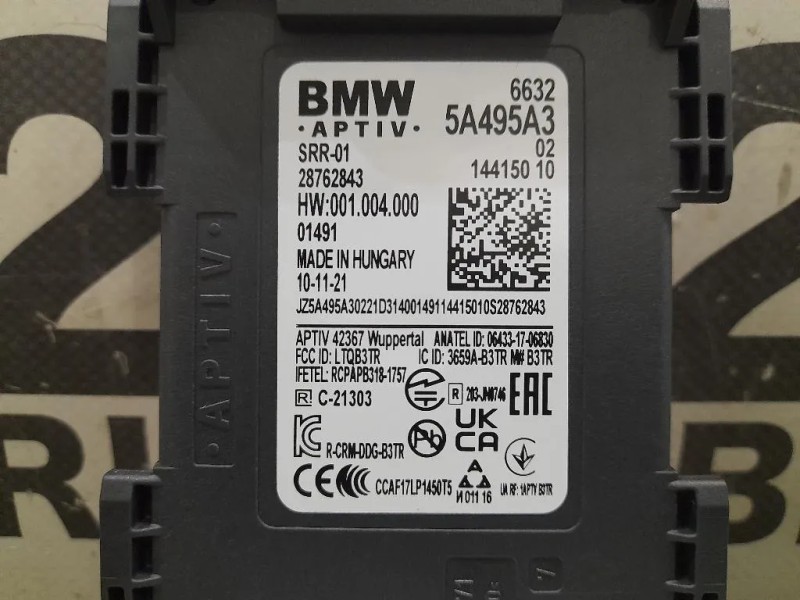 Sensore Radar Distronic ACC 5A495A3 Bmw Serie 1 F40 Berlina 2019