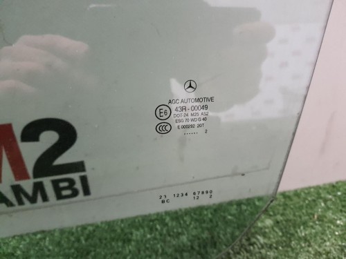 Cristallo Scendente Porta ANT SX