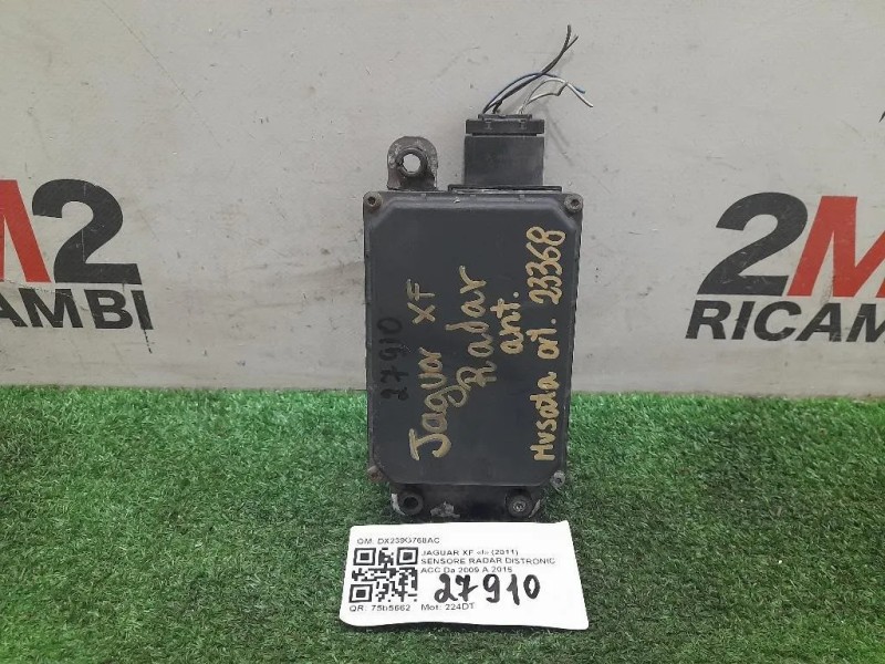 Sensore Radar Distronic ACC DX239G768AC Jaguar XF I 2011