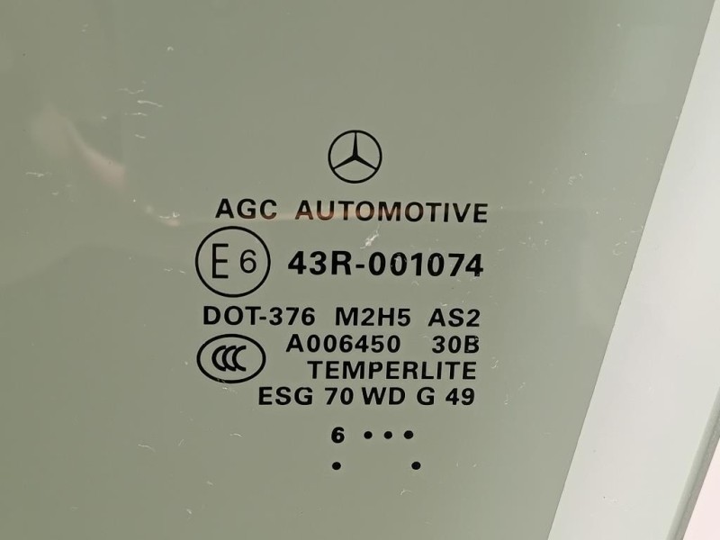 Cristallo Scendente Porta ANT SX A006450 Mercedes Classe GLE W166 2015