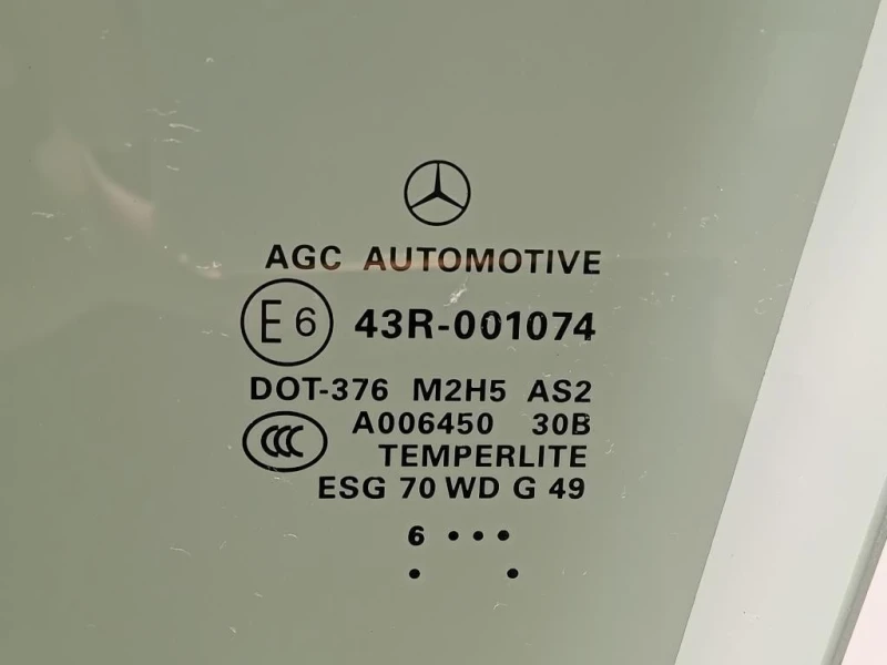 Cristallo Scendente Porta ANT SX A006450 Mercedes Classe GLE W166 2015