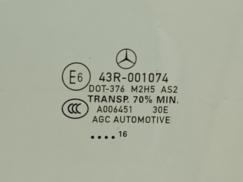 Cristallo Scendente Porta ANT SX 43R-001074 Mercedes Classe GLE W166 2015