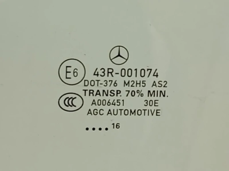 Cristallo Scendente Porta ANT SX 43R-001074 Mercedes Classe GLE W166 2015