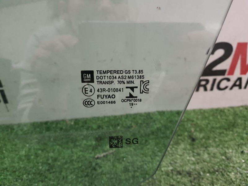 Cristallo Scendente Porta ANT SX 13412495 Opel Astra K 2019