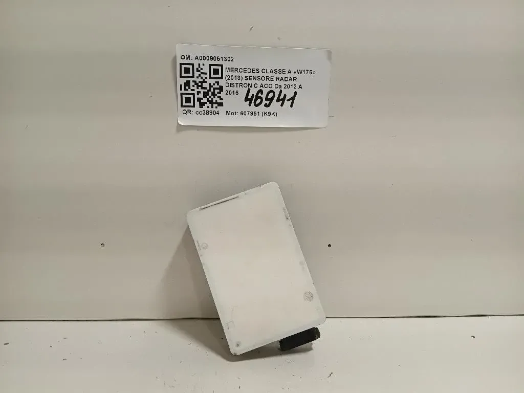 Sensore Radar Distronic ACC A0009051302 Mercedes Classe A W176 2013
