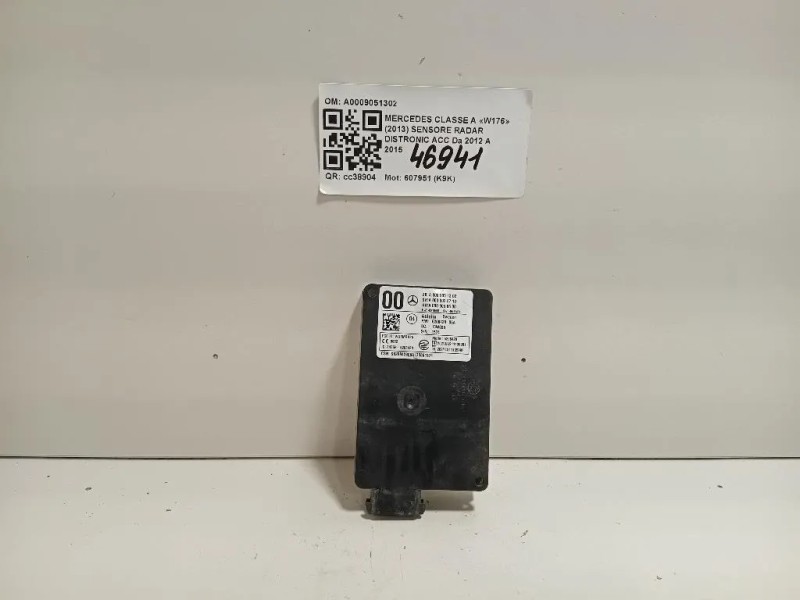 Sensore Radar Distronic ACC A0009051302 Mercedes Classe A W176 2013