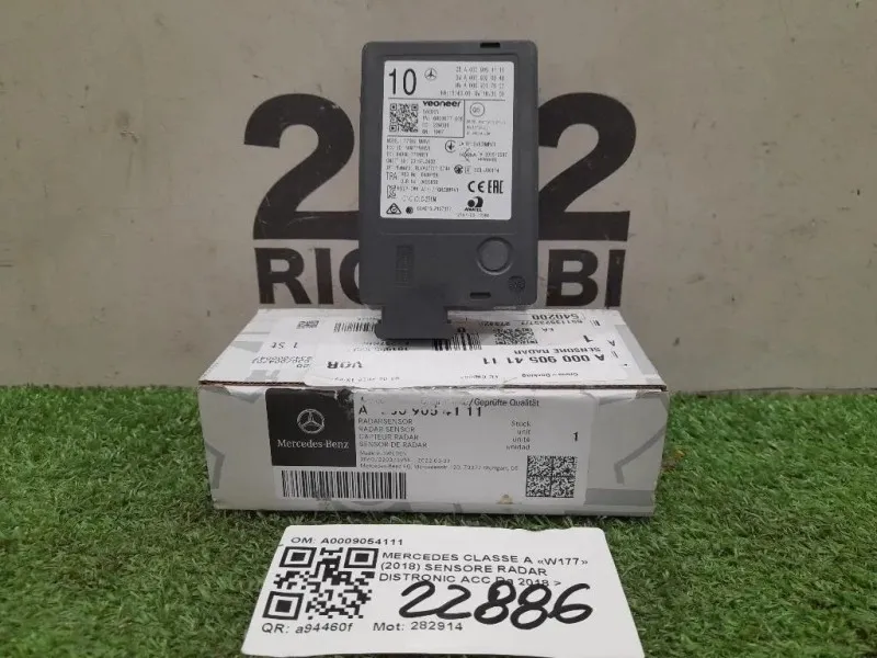 Sensore Radar Distronic ACC A0009054111 Mercedes Classe A W177 2018