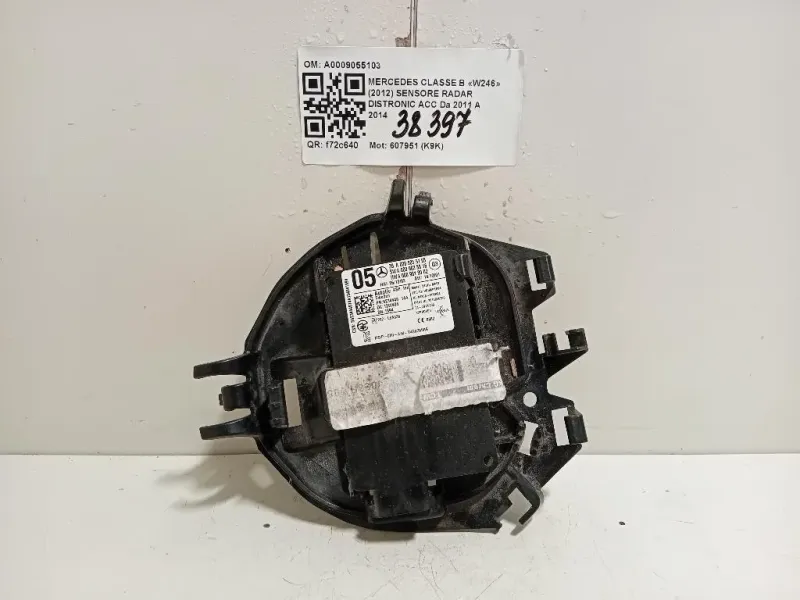Sensore Radar Distronic ACC A0009055103 Mercedes Classe B W246 2012