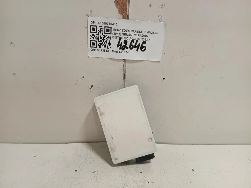 Sensore Radar Distronic ACC A0009050410 Mercedes Classe E W212 2013