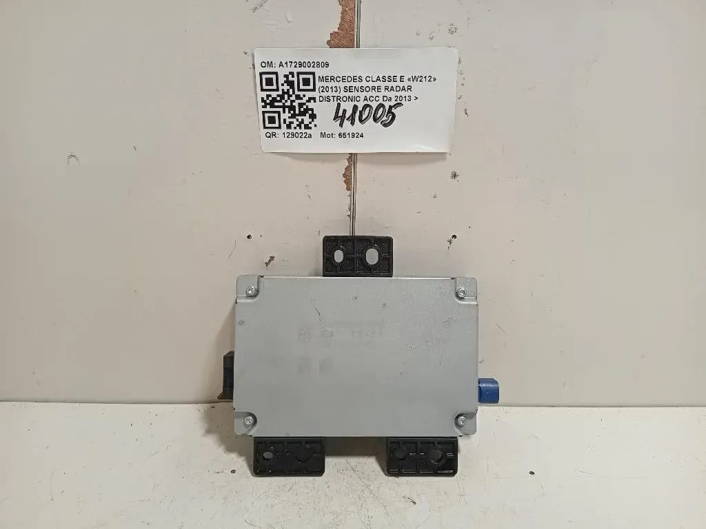Sensore Radar Distronic ACC A1729002809 Mercedes Classe E W212 2013