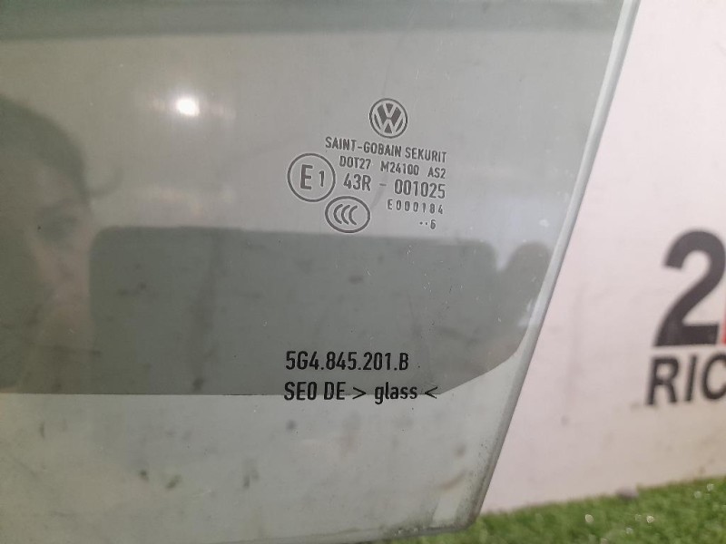 Cristallo Scendente Porta ANT SX 5G4845201B Volkswagen GOLF VII 2017