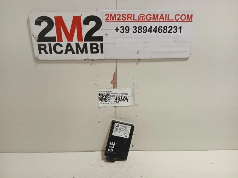 Sensore Radar Distronic ACC A0009055103 Mercedes Classe GLE W166 2015