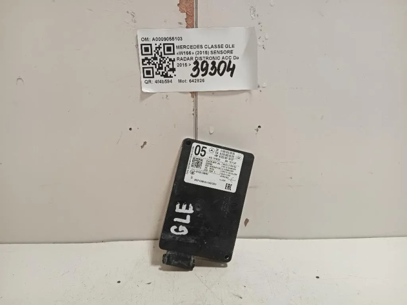 Sensore Radar Distronic ACC A0009055103 Mercedes Classe GLE W166 2015