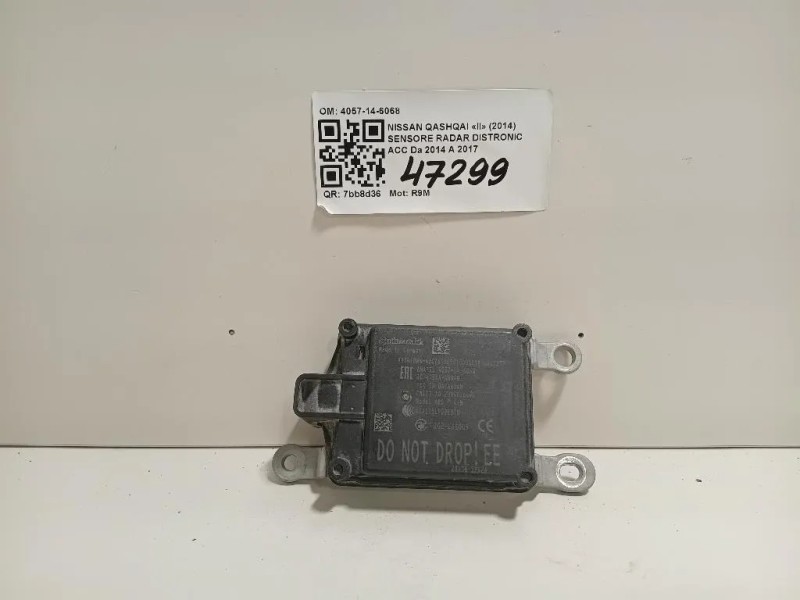 Sensore Radar Distronic ACC 4057-14-6068 Nissan Qashqai II 2014