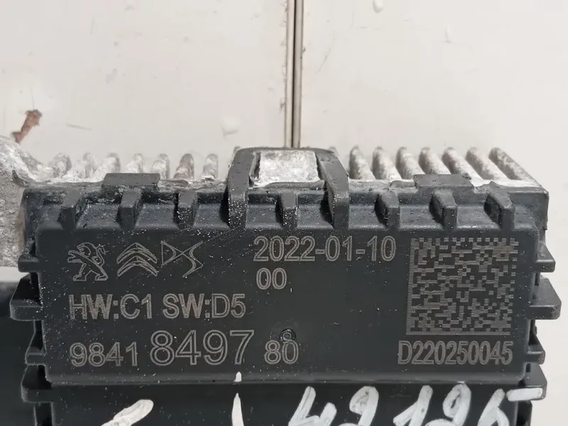 Sensore Radar Distronic ACC 9841849780 Opel Mokka B 2020