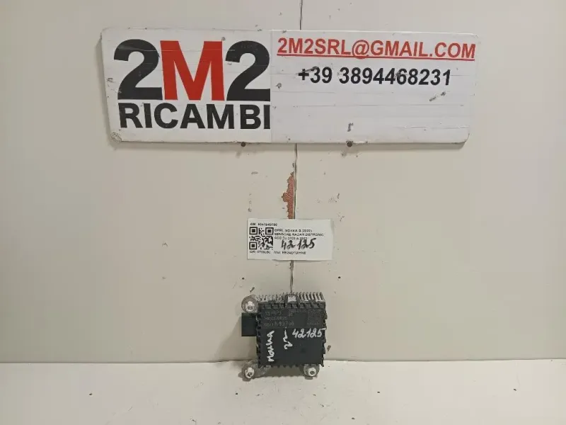 Sensore Radar Distronic ACC 9841849780 Opel Mokka B 2020