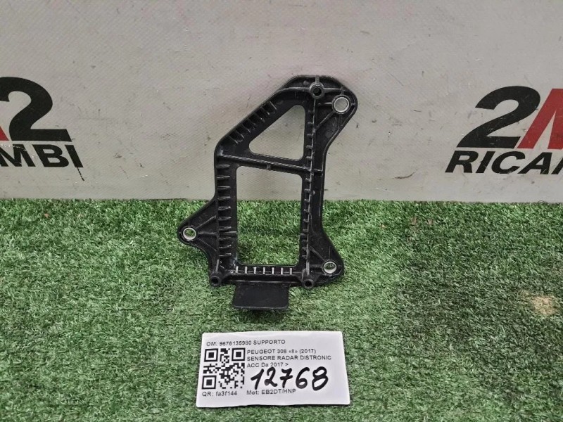 Sensore Radar Distronic ACC 9676135980 SUPPORTO Peugeot 308 II 2017