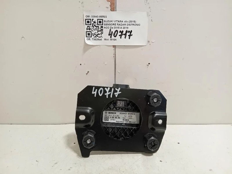 Sensore Radar Distronic ACC 33943-86R03 Suzuki Vitara II 2015