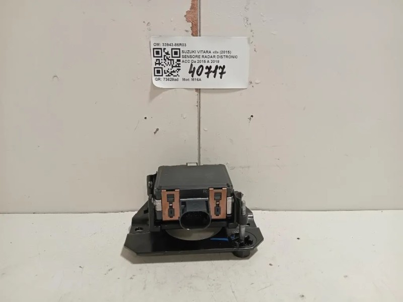 Sensore Radar Distronic ACC 33943-86R03 Suzuki Vitara II 2015