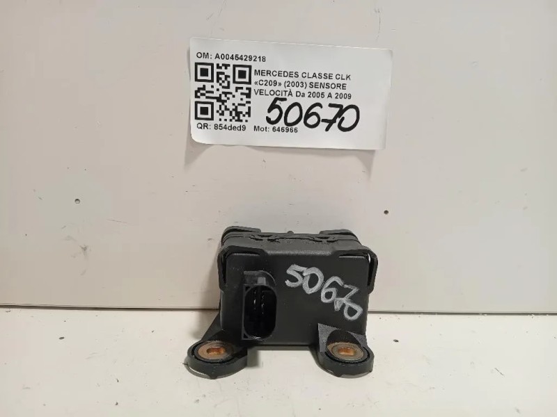 Sensore Velocità A0045429218 Mercedes Classe CLK C209 2003