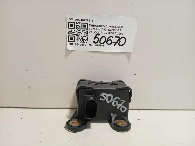 Sensore Velocità A0045429218 Mercedes Classe CLK C209 2003