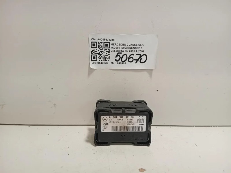 Sensore Velocità A0045429218 Mercedes Classe CLK C209 2003