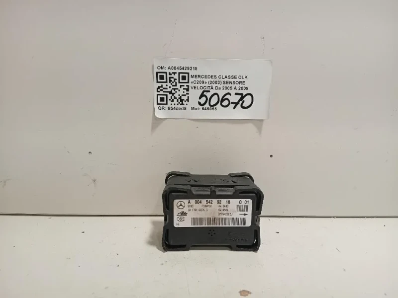 Sensore Velocità A0045429218 Mercedes Classe CLK C209 2003