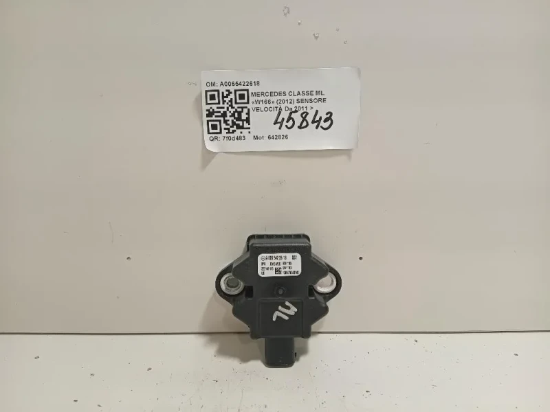 Sensore Velocità A0065422618 Mercedes Classe ML W166 2012
