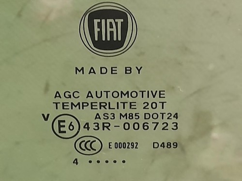 Cristallo Scendente Porta POST SX