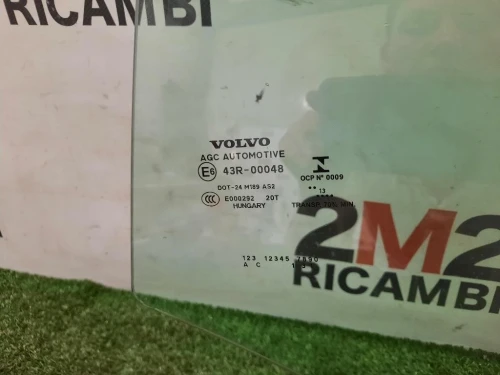 Cristallo Scendente Porta POST SX 31278113 Volvo V40 II 2012