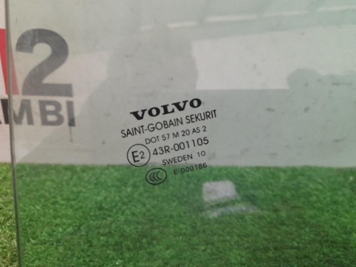 Cristallo Scendente Porta POST SX 43R001105 Volvo V60 I 2010