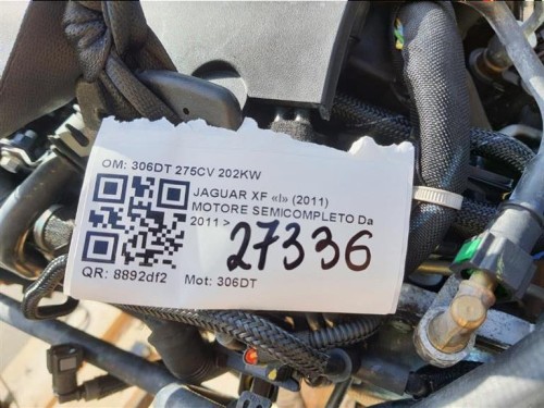 Motore Semicompleto 306DT 275CV 202KW Jaguar XF I 2011