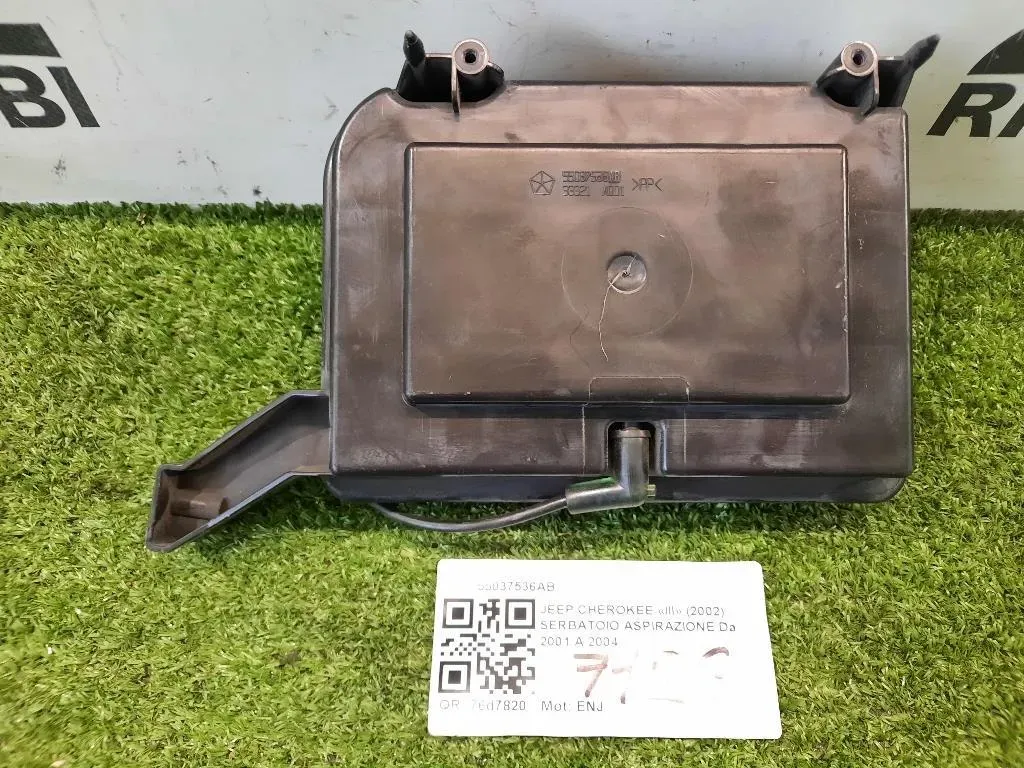 Serbatoio Aspirazione 55037536AB Jeep Cherokee III 2002