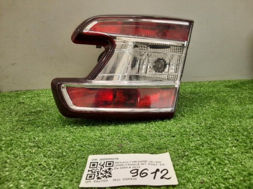 Fanale INT POST DX 265500027R Renault Mégane III SW 2009